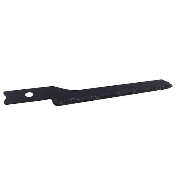 RemGrit 2-7/8 in. Scroll Fine Grit Carbide Grit Jig Saw Blade with Universal Shank
