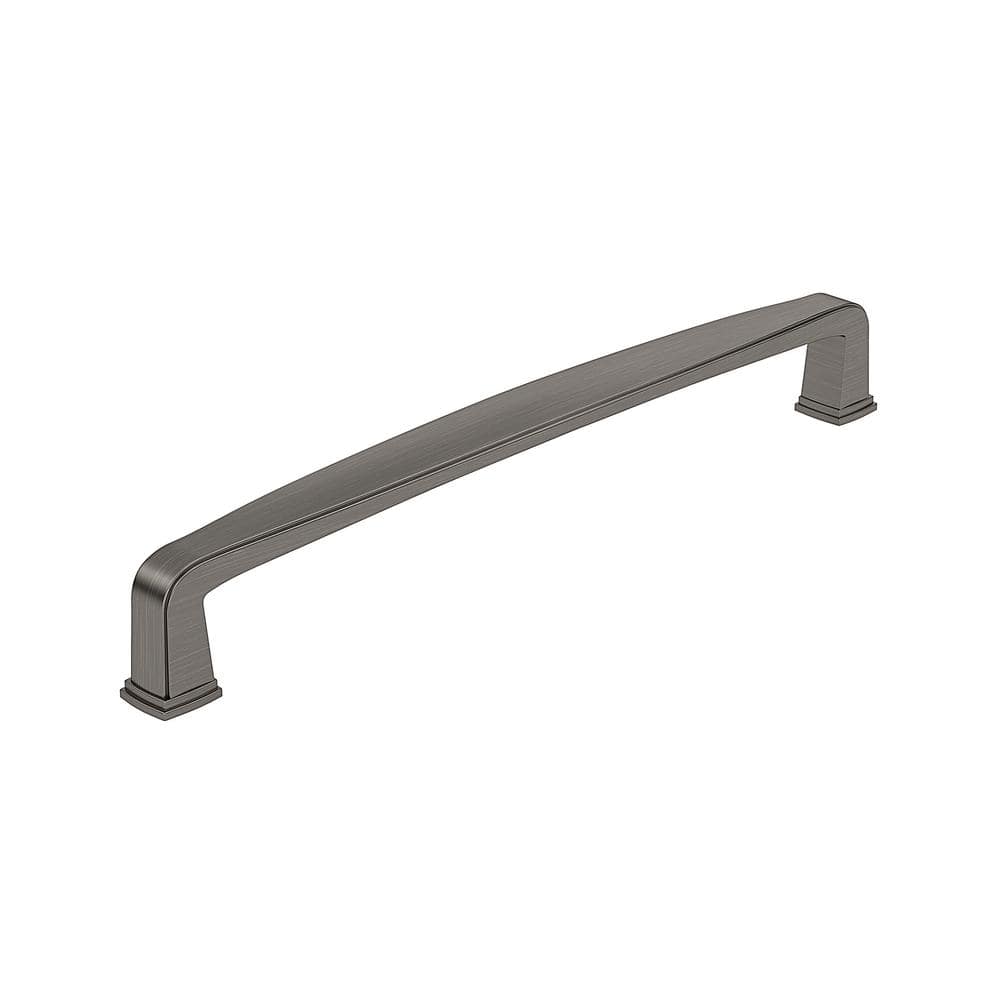 Charlemagne Collection 6-5/16 in. (160 mm) Classic Antique Nickel Curved Cabinet Bar Pull price history on PriceWatchPro