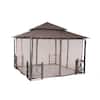 Replacement Netting Outdoor Patio for 12 ft. x 12 ft. Harbor Gazebo