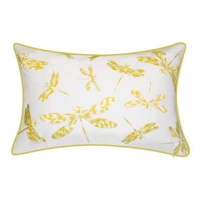 US SELLER modern decorative pillows  dragonfly cushion cover