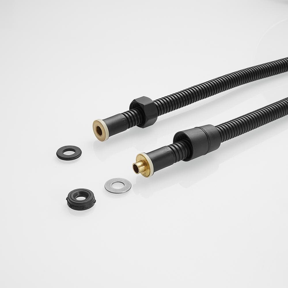 Matte Black Stainless Steel Handheld Shower Hose