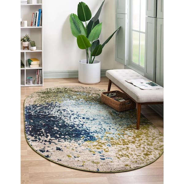 Estrella Vella Blue 7' 11 x 10' 0 Area Rug