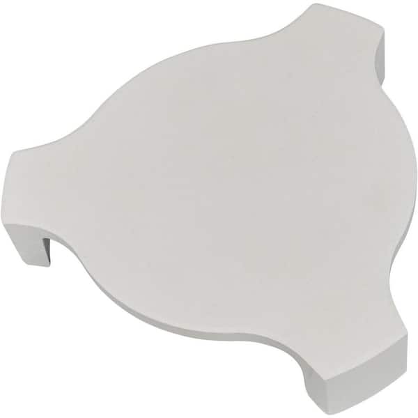 Ceramic Extra Thick Heat Deflector Plate with 3 Legs Smoked Stone Finish Pizza Stone for Kamado Grill