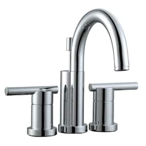 Geneva 4 in. Centerset 2-Handle Bathroom Faucet in Polished Chrome