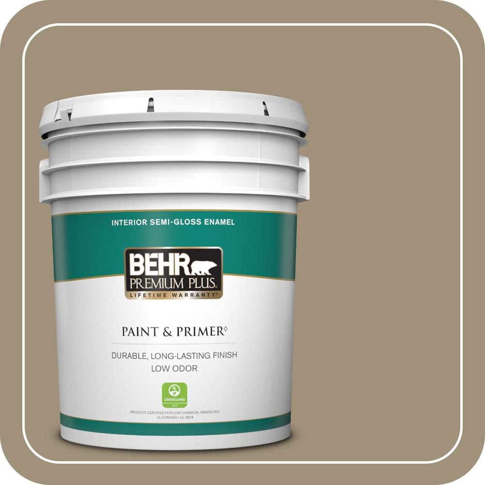 5 gal. #750D-5 Desert Shadows Semi-Gloss Enamel Low Odor Interior Paint & Primer price history on PriceWatchPro