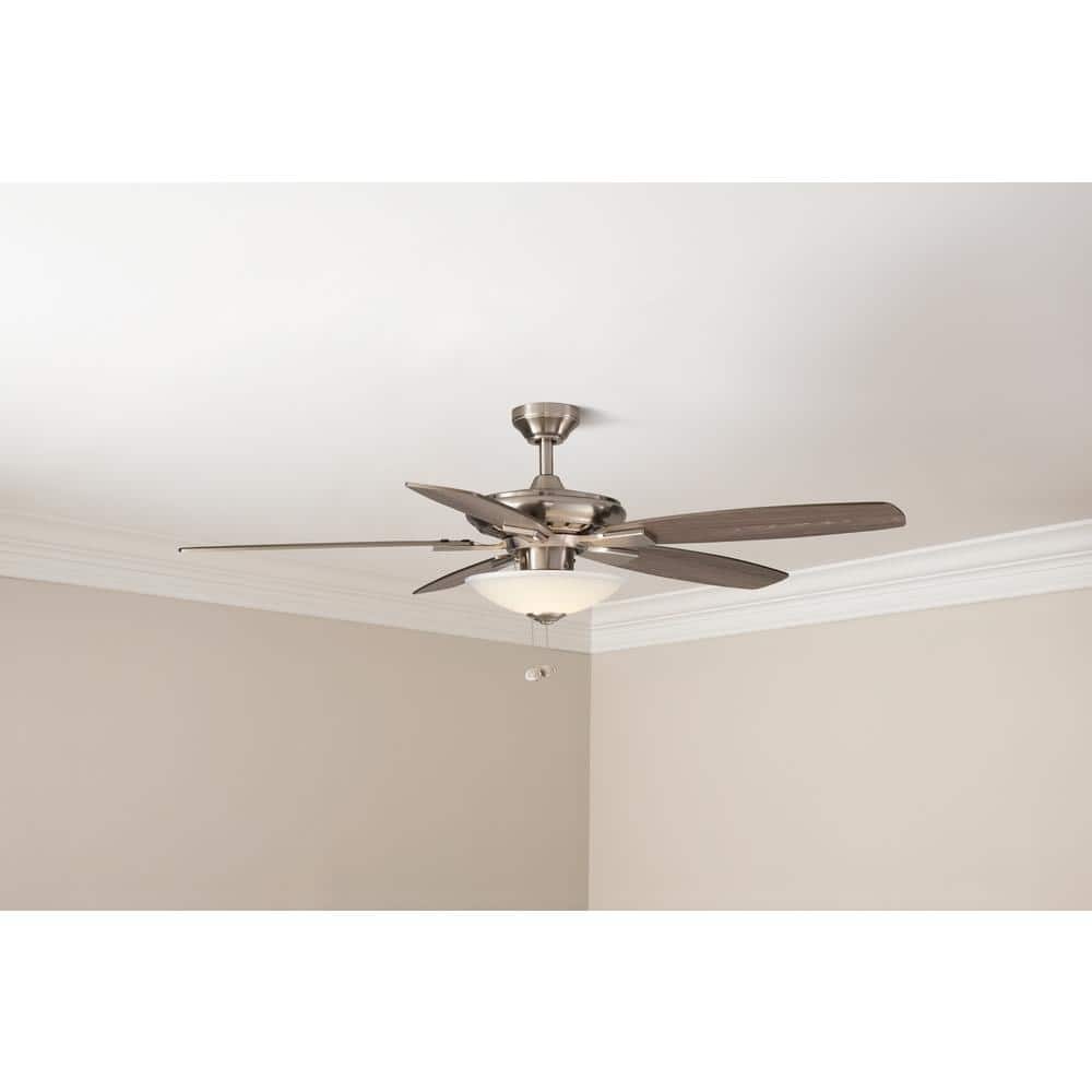 Hampton Bay Menage 52 in. Integrated LED Indoor Low Profile