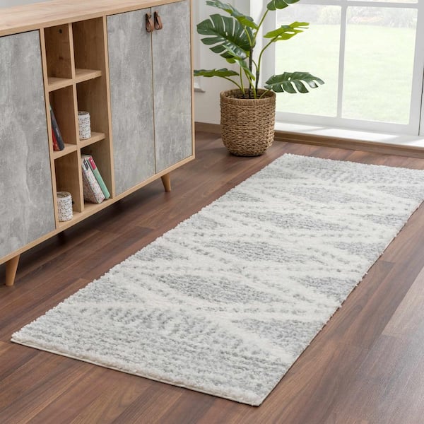Gala 3 ft. X 7 ft. Gray/Cream Area Rug
