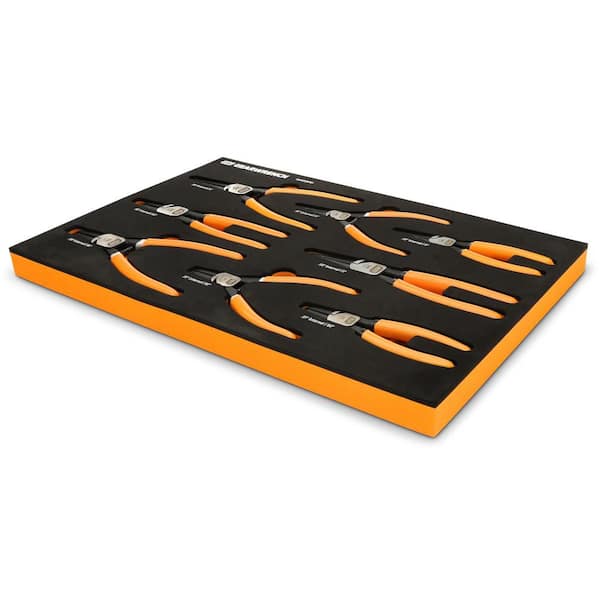 GEARWRENCH Fixed Joint Internal/External Snap Ring Pliers Set in