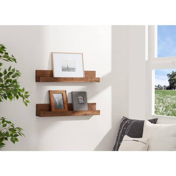 Floating book display shelf discount