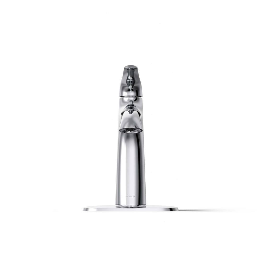 Easmor Polished Chrome Single Handle Bathroom Faucet