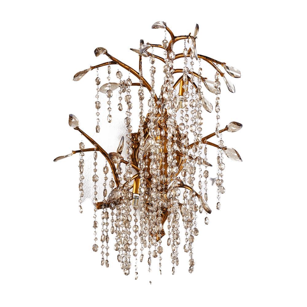 Meira 3-Light Gold Sconce