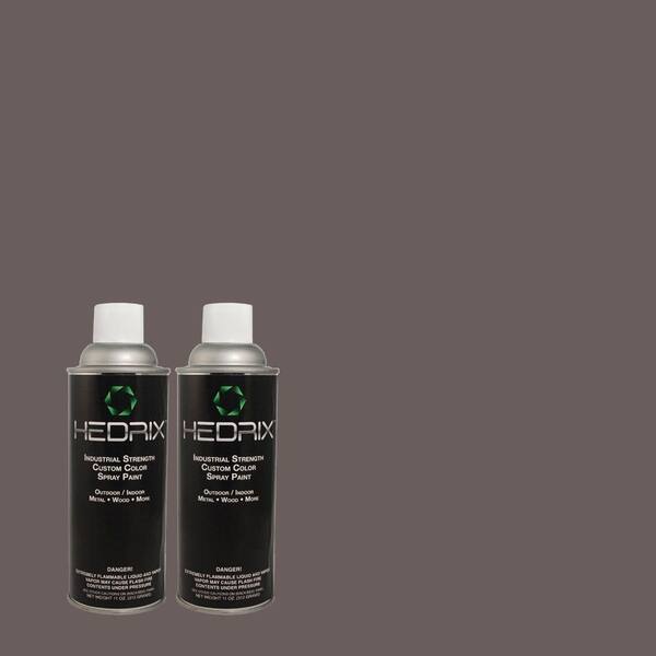 Hedrix 11 oz. Match of MQ5-6 Ball Gown Flat Custom Spray Paint (2-Pack)