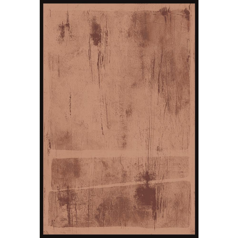 Extreme Portion by Marmont Hill Floater Framed Canvas Abstract Art Print 30