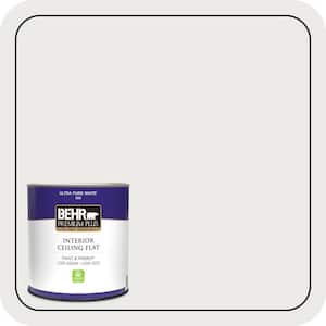 1 qt. #52 White Ceiling Flat Interior Paint & Primer