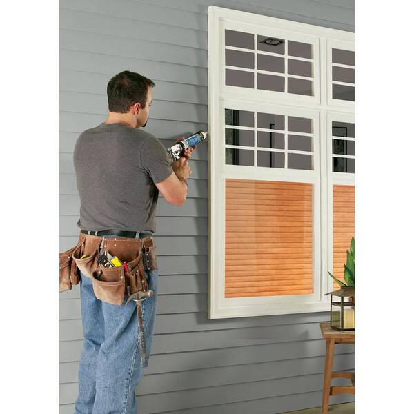 DAP - Dynaflex 230 10.1 oz. Black Premium Exterior/Interior Window, Door and Trim Sealant (12-Pack)