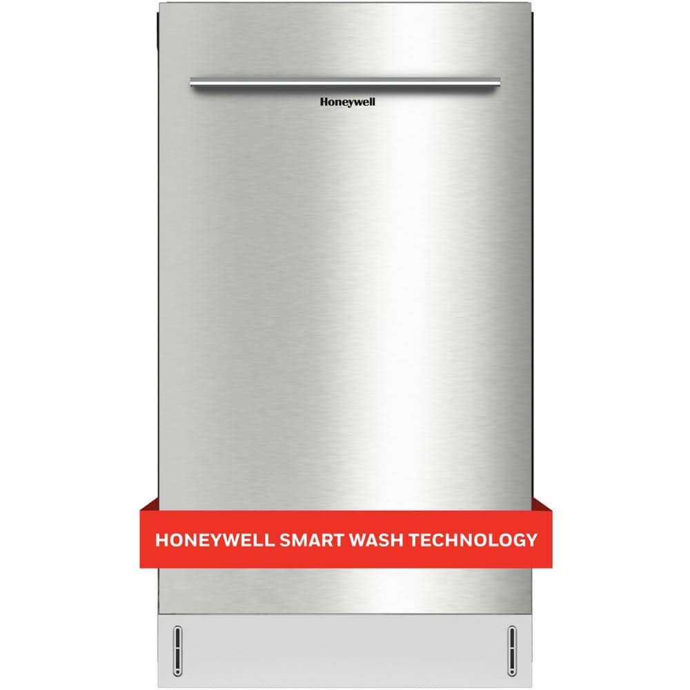 18 in.  Dishwasher with 8 Place settings 6 Washing Programs with Stainless Steel Tub and UL/Energy Star