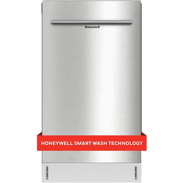 Honeywell 18 in. Honeywell Dishwasher with 8 Place settings 6 Washing Programs with Stainless Steel Tub and UL/Energy Star
