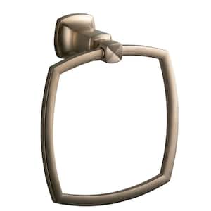 Margaux Towel Ring in Vibrant Brushed Bronze