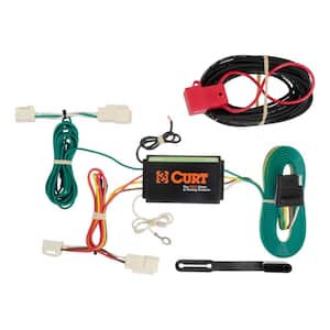 Custom Vehicle-Trailer Wiring Harness, 4-Way Flat Output, Select Mitsubishi Outlander, Quick Electrical Wire T-Connector