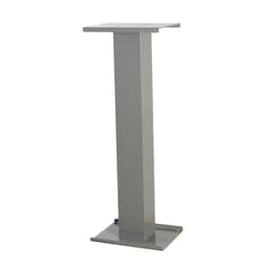 Above-Ground Mailbox Post for Parcel Protector Vault DVU0050 in Gray
