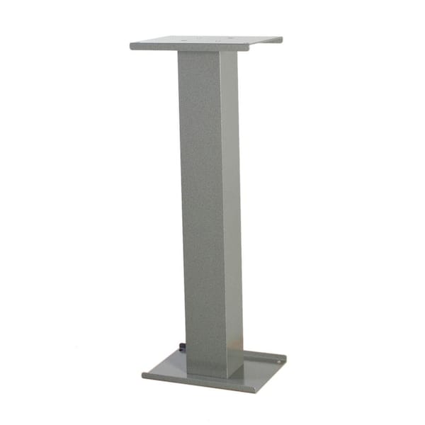 dVault Above-Ground Mailbox Post for Parcel Protector Vault DVU0050 in Gray