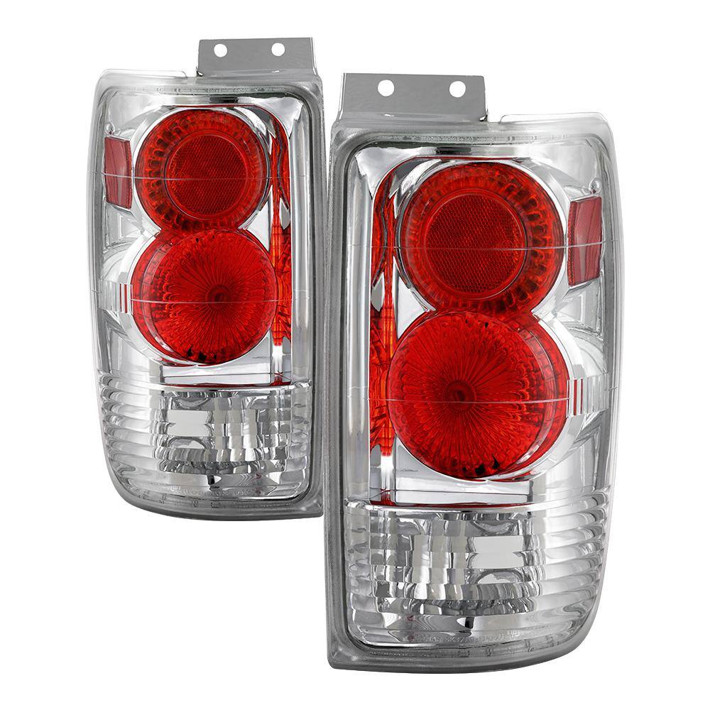 Spyder Auto Ford Expedition 97-02 Euro Style Tail Lights - Chrome