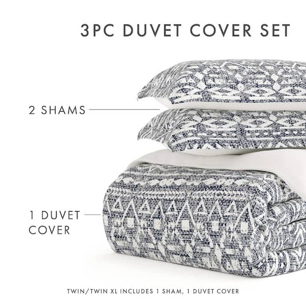 2-Pack Cotton Slub Charcoal Distressed Floral Throw Pillows and Pillow Inserts Set - Becky Cameron, Distressed Floral Charcoal