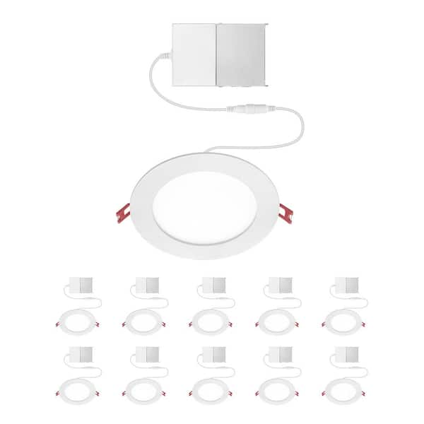 Value Series 6 in LED Slim Canless - White - (10-Pack)