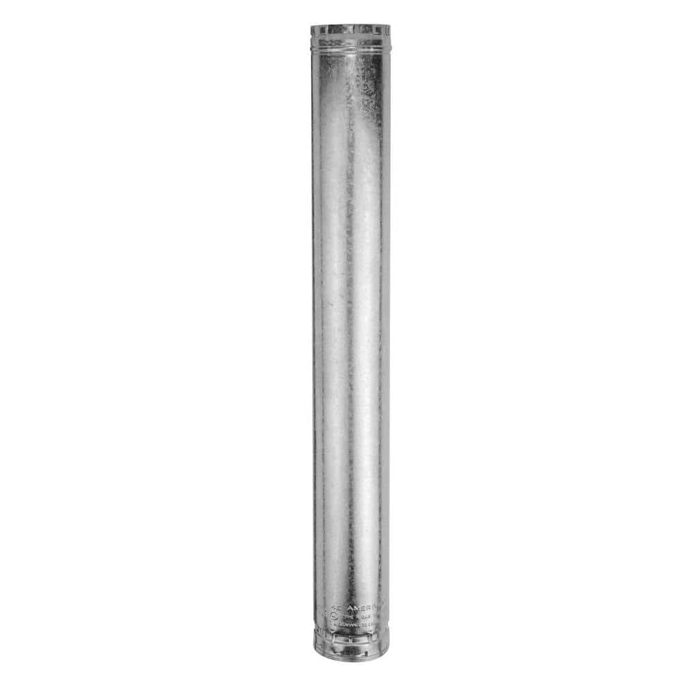 Vent Pipe Hanger 5 Inches Class B Venting System Combustible Galvanized Steel 