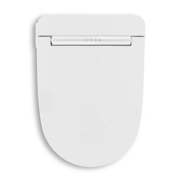 Icera iWash Electric Bidet Seat for Elongated Toilet in White