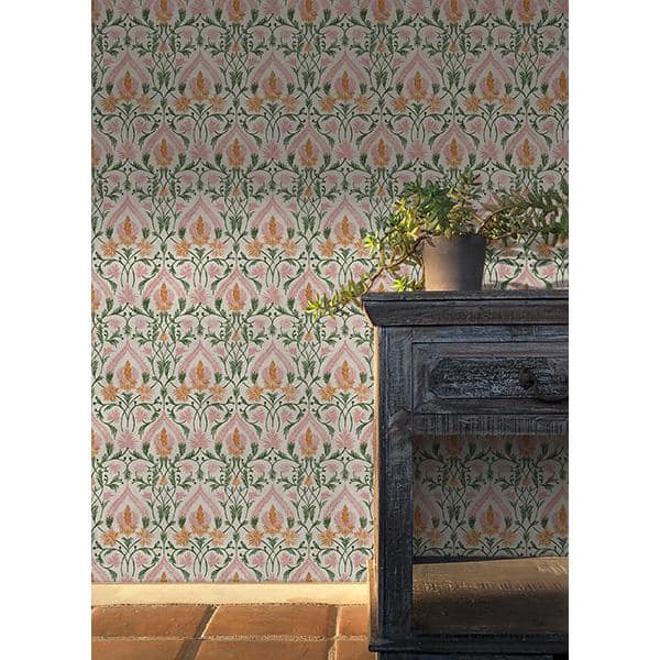 Isle Pink Peel and Stick Wallpaper Sample
