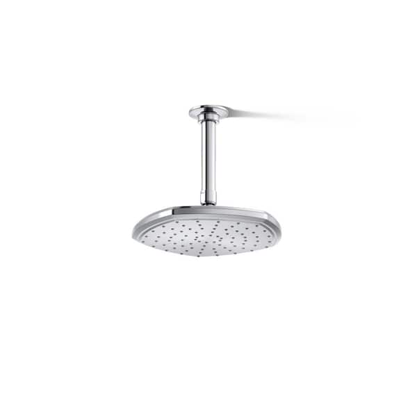 KOHLER Occasion 1-Spray Patterns with 2.5 GPM 8 in. Wall Mount Fixed Shower Head in Polished Chrome
