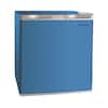 Frigidaire 1.6 cu. ft. Mini Fridge in Blue with Freezer EFR115