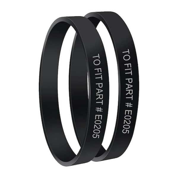 Vacuum Cleaner Belt Accessory Power Speed Lightweight Upright Vacuum Eureka NEU180 NEU182 NEU186 NEU188 NEU192 (2-Pack)