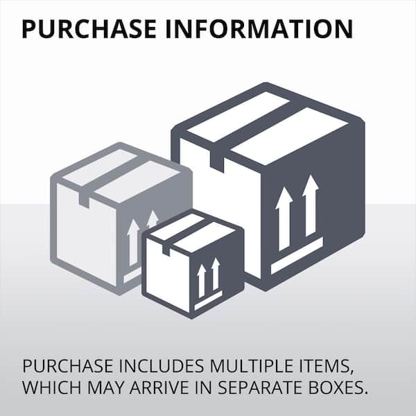 Everyday AcrylX 48 in. x 35 in. x 72 in. 1-Piece Shower Stall with 2 Seats and Center Drain in White