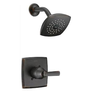 Ashlyn 1-Handle Pressure Balance Shower Faucet Trim Kit in Venetian Bronze (Valve Not Included)