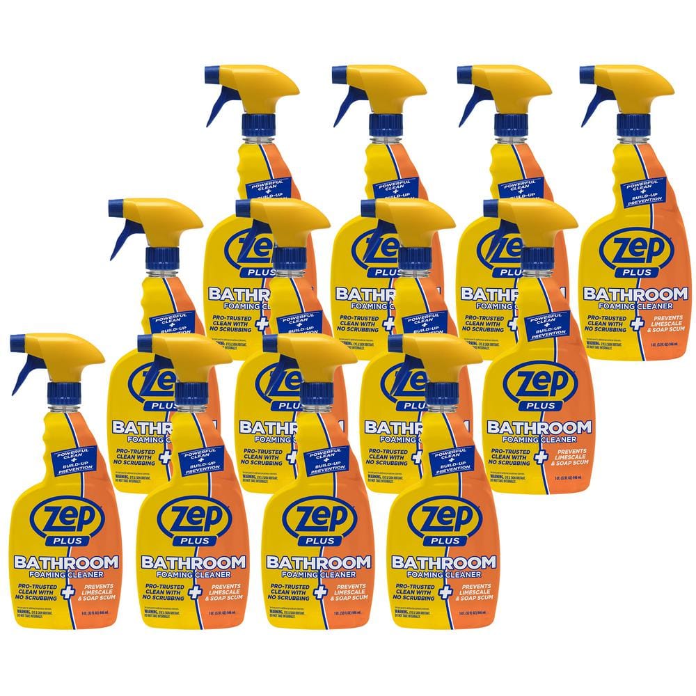 Zep Foaming Wall Cleaner 18 oz. (Pack of 2) - Removes Stains Without  Damaging Finishes 