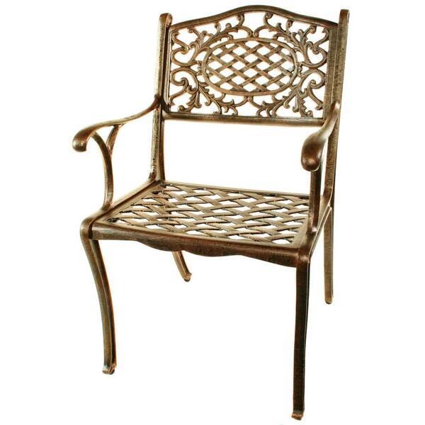 Oakland Living Mississippi Arm Patio Chair