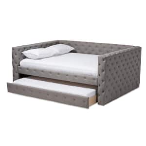 Anabella Gray Trundle Daybed