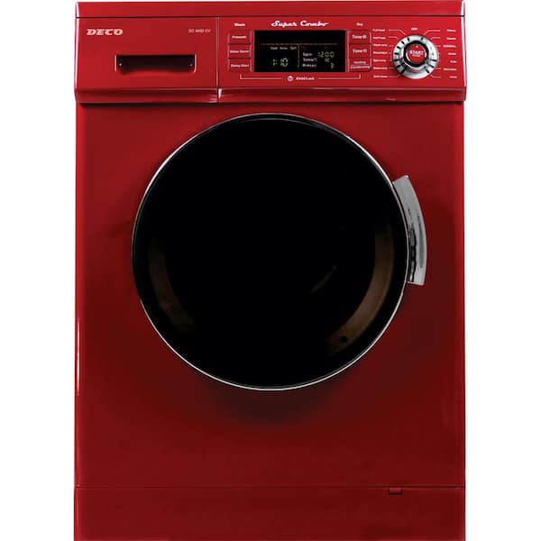 Deco All-in-one 1.6 cu.ft. 110V White 1200 RPM Version 2 Compact Washer, Ventless/Vented Electric Dryer w/ Sensor Dry Feature