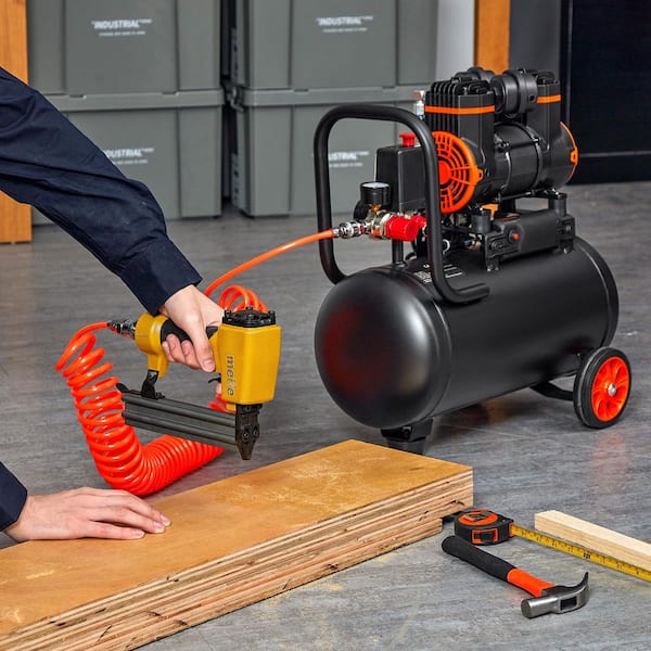 1.2 HP 4.8 Gal. Air Compressor Electric 2.2 CFM 90PSI Oil Free Air Compressor Tank and Max 116 PSI Ultra Compressor