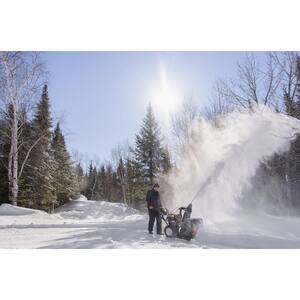 Arctic Storm 30 in. 357cc Two-Stage Electric Start Gas Snow Blower with Power Steering and Electric 4-Way Chute Control