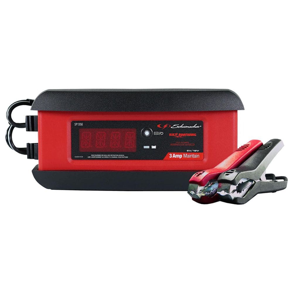 Automotive 6 Volt and 12 Volt 3 Amp Fully Automatic Battery Charger and Maintainer price history on PriceWatchPro