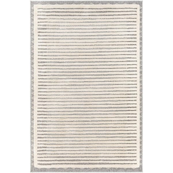 Livabliss Sousse Light Beige Global 6 ft. x 7 ft. Indoor Area Rug