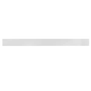 Pure Urban 48 in. W Engineered Stone Vanity Backsplash in White