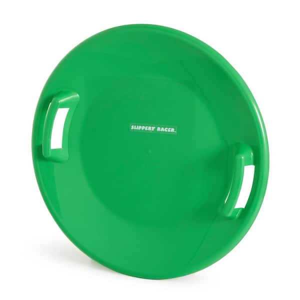 Slippery Racer Downhill Pro Adults and Kids Plastic Saucer Disc Snow Sled