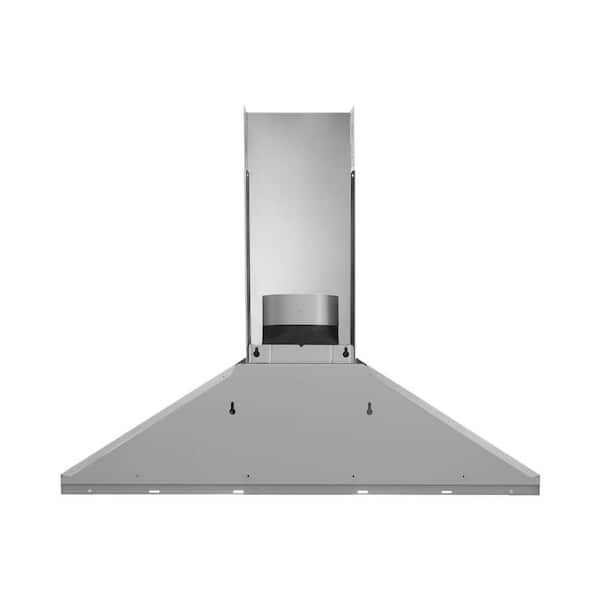 36 Wide Chimney Wall Hood + Ventilator - RVCH