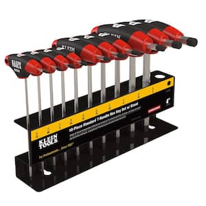 Journeyman SAE T-Handle Set with Stand (10-Piece)