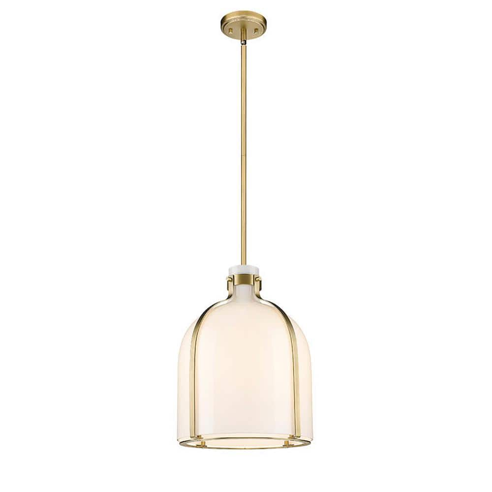 Z Lite 818-12RB 12 in. Pearson Chandelier Ceiling Light  Rubbed Brass