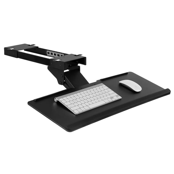 Keyboard Mouse Tray Drawer Underdesk Under Desk Sliding Mount Add On Office Home 